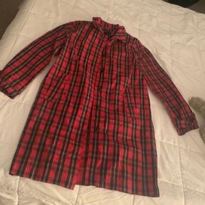 Never worn jcrew coat size 2. So cute for holidays